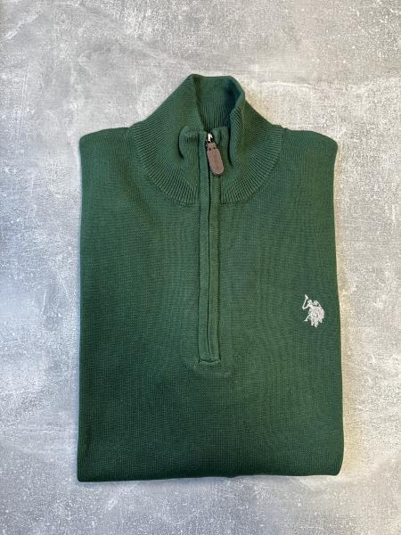 U.S. Polo Assn. Herren Half-Zip-Pullover