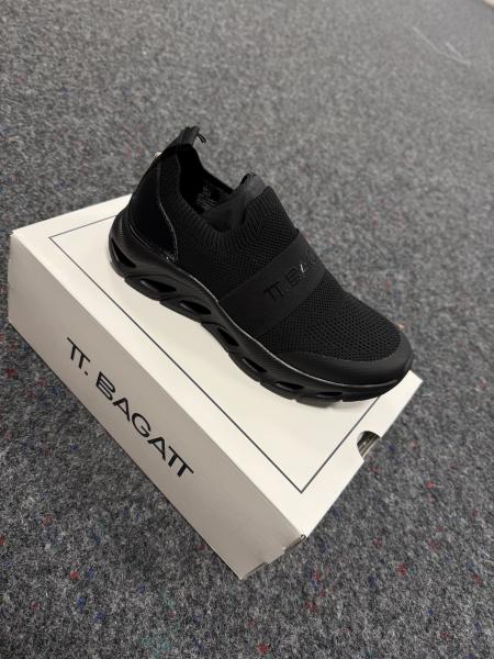 Bagatt Slip on schwarz