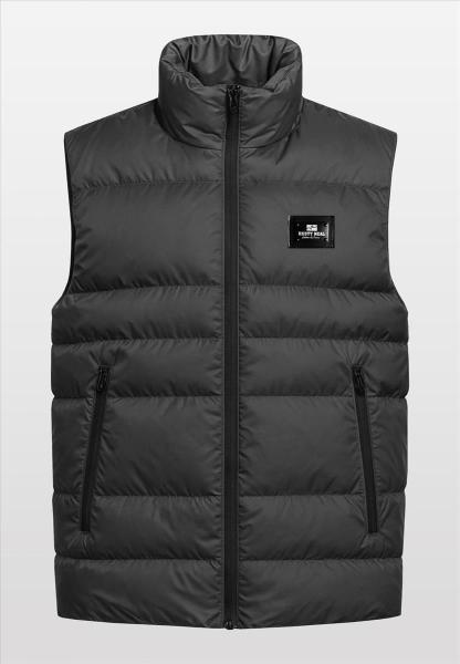 Rusty Neal Steppweste mit Stehkragen