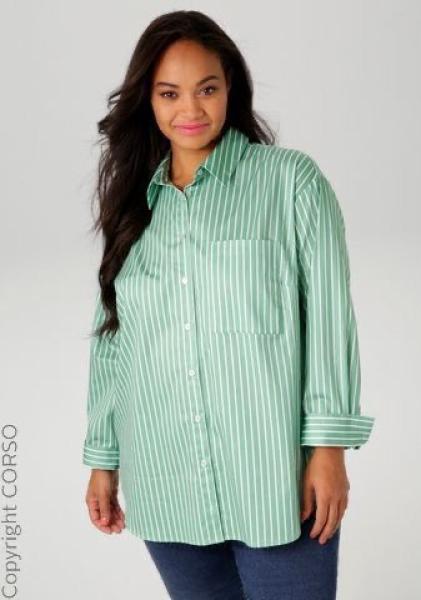 Damen Bluse Plus Size